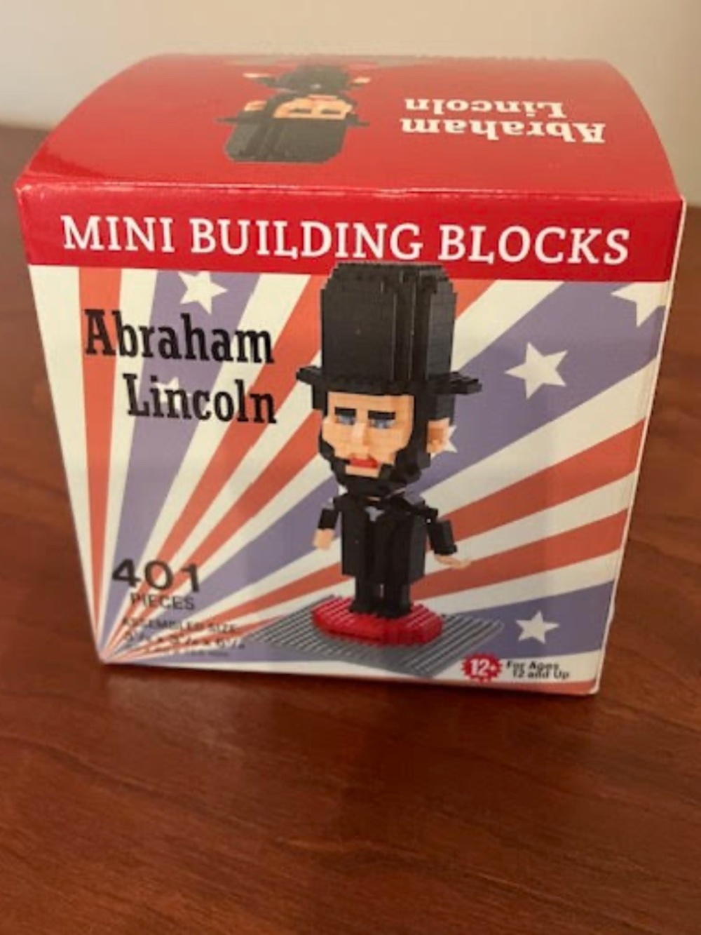 Abraham Lincoln Mini Building Blocks
